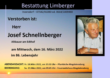 Schnellnberger Josef
